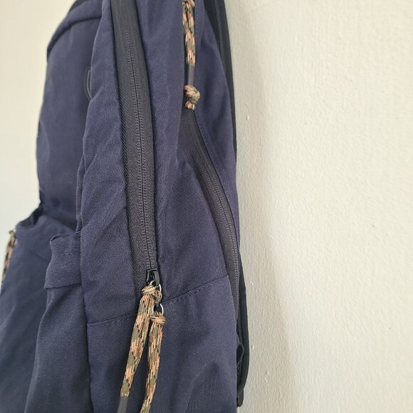 Polo Ralph Lauren Light Weight Canvas Backpack Navy Polo Logo Shield Patch - Picture 7 of 12
